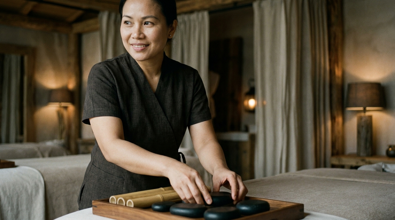 Massage therapy graduate