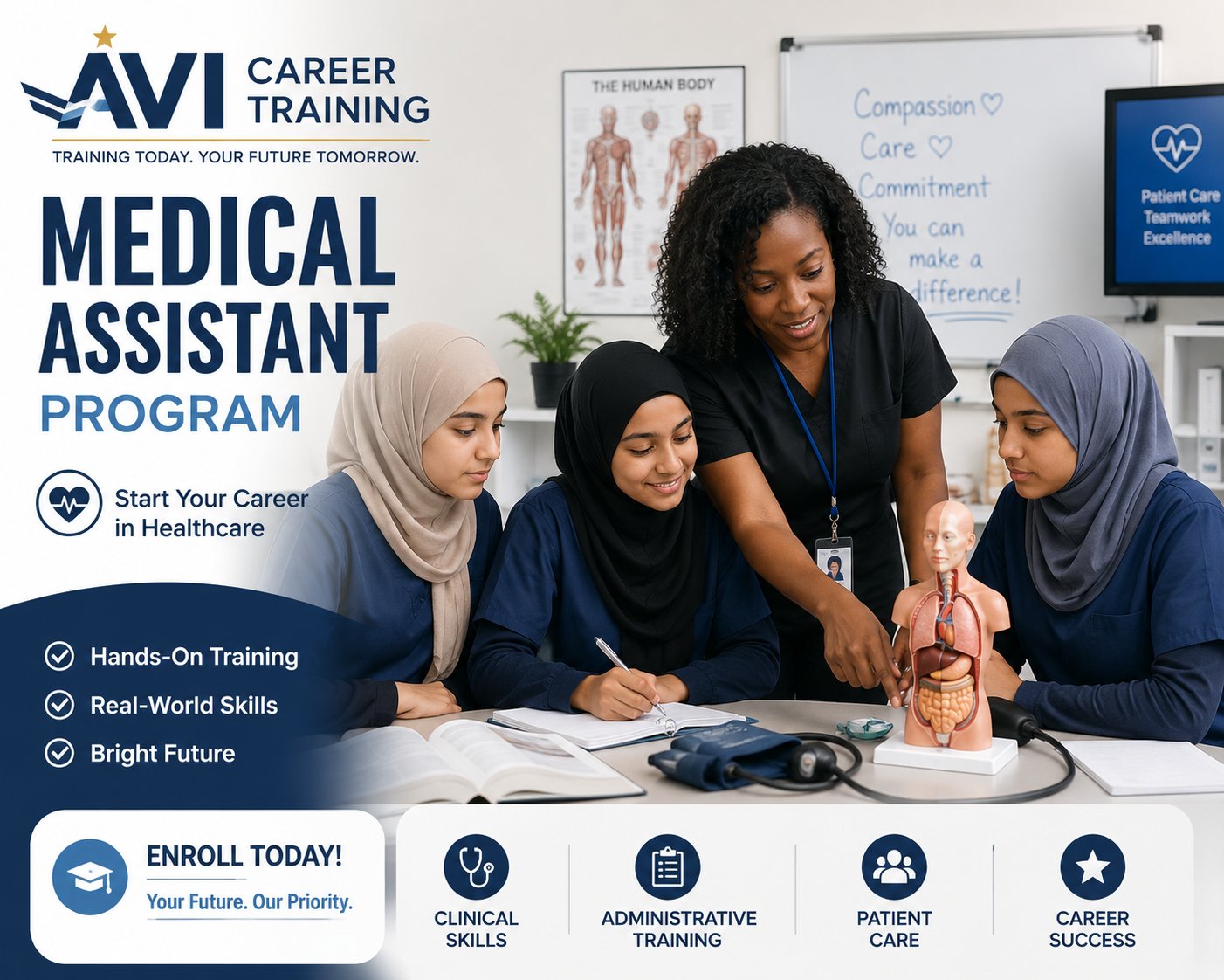 medical assistant program avi career training 2 — AVI Career Training Vienna VA