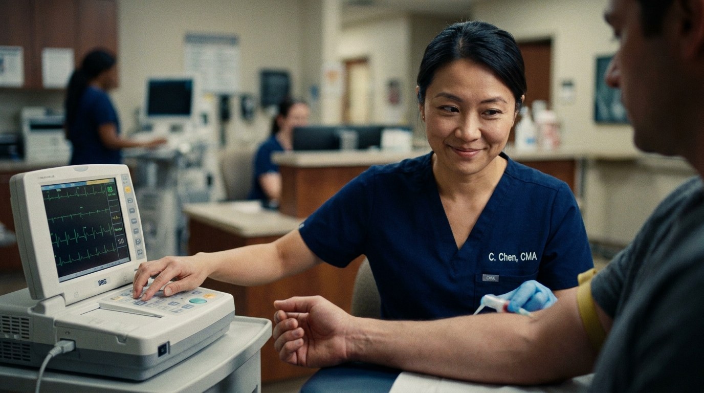 medical assistant hero — AVI Career Training Vienna VA